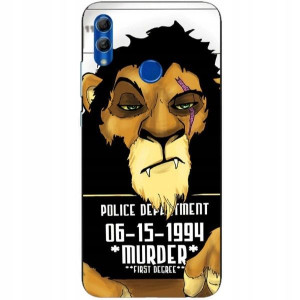 Etui Glass DO HUAWEI HONOR 10 LITE Princess Wzory