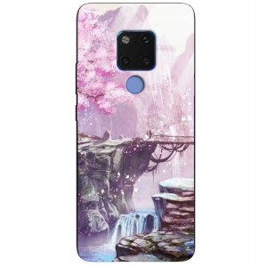 ETUI GLASS Do HUAWEI MATE 20 Case Top Modne Wzory