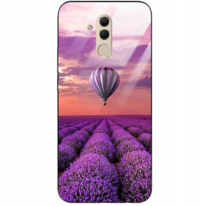 ETUI GLASS Do HUAWEI MATE 20 LITE Case Modne Wzory