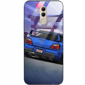 Etui Glass Do HUAWEI MATE 20 LITE Moto Wzory