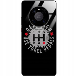 Etui Glass Do HUAWEI MATE 40 PRO Motoryzacja Wzory