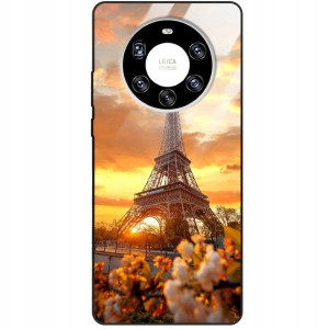 ETUI GLASS Do HUAWEI MATE 40 PRO PLUS Case Wzory