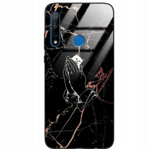 Etui glass do HUAWEI NOVA 5i Obudowa Modne Wzory