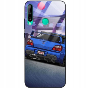Etui Glass Do HUAWEI P40 LITE E Motoryzacja Wzory
