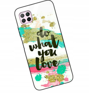 Etui Glass DO HUAWEI P40 LITE Obudowa Modne Wzory