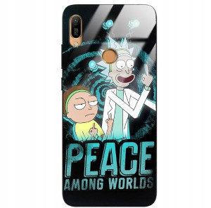 Etui Glass Do HUAWEI Y6 PRIME 2019 Męskie Wzory