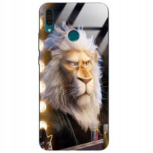 ETUI GLASS DO HUAWEI Y9 2019 Kids Bajka SING Wzory