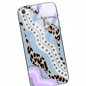 Etui GLASS do IPHONE 5 Obudowa Piękne Modne Wzory