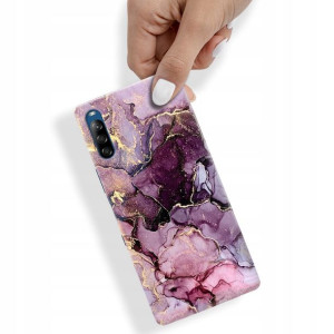 Etui do SONY XPERIA L4 Marmurki Obudowa Case Wzory