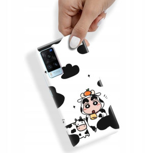 Etui do VIVO X60 Obudowa KRÓWKA COW Case Top Wzory