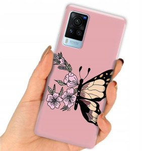 Etui do VIVO X60 PRO V2047A Case BOHO Leaves Wzory