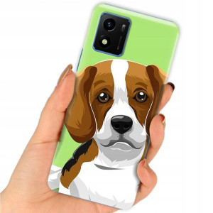 Etui do VIVO Y01 Obudowa Animal Pieski Top Wzory