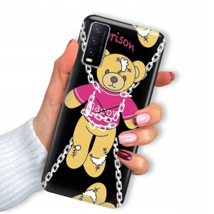 Etui do VIVO Y20 2021 Case Top Miś Bearbrick Wzory