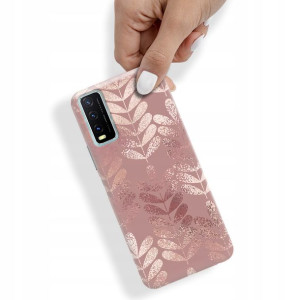 Etui do VIVO Y20 2021 Obudowa Case Pink TOP Wzory