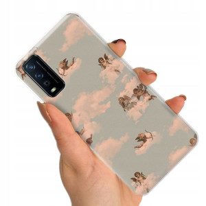 Etui do VIVO Y20i Case Angel Aniołki Obudowa Wzory
