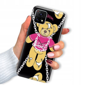 Etui do VIVO Y31S 5G Case Top Miś Bearbrick Wzory