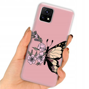 Etui do VIVO Y52S 5G Case BOHO Leaves Top Wzory