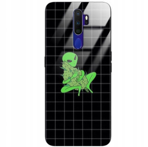 Etui Glass do OPPO A11 Obudowa Mocne Hard Wzory