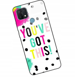 Etui Glass DO OPPO A35 Obudowa Case Modne Wzory