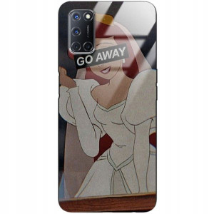 Etui Glass DO OPPO A52 Hard Księżniczki Wzory