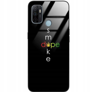 Etui Glass do OPPO A53 Obudowa Mocne Hard Wzory