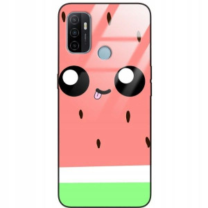 Etui Glass do OPPO A53 Obudowa Słodkie Top Wzory