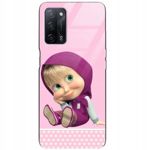 ETUI GLASS DO OPPO A55 Dla Dzieci Bajkowe Wzory