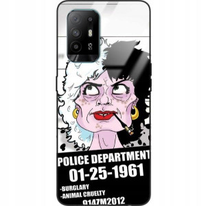 Etui Glass DO OPPO A95 4G Hard Księżniczki Wzory