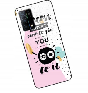 Etui Glass DO OPPO K9 Obudowa Case Modne Wzory