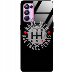 Etui Glass Do OPPO RENO 5 PRO Motoryzacyjne Wzory