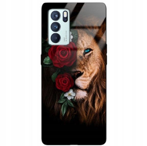 Etui Glass do OPPO RENO 6 PRO Case Słodkie Wzory