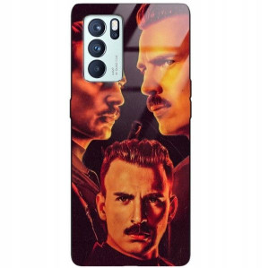 Etui Glass do OPPO RENO 6 PRO Filmy Seriale Wzory