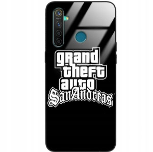 Etui Glass do REALME 5 Obudowa Mocne Hard Wzory