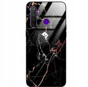 Etui glass do REALME 5 PRO Obudowa Modne Top Wzory