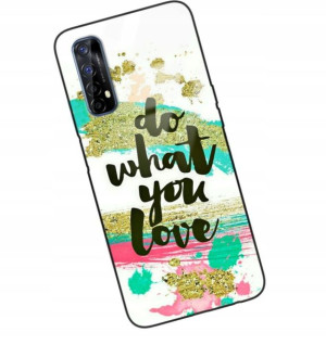 Etui Glass DO REALME 7 Obudowa Case Modne Wzory