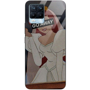 Etui Glass DO REALME 8 Hardkorow Księżniczki Wzory