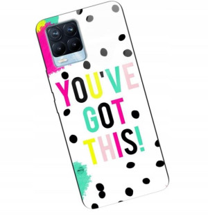 Etui Glass DO REALME 8 Obudowa Case Modne Wzory