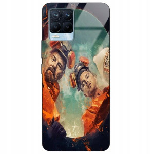ETUI GLASS DO REALME 8 Obudowa Filmy Seriale Wzory