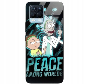 Etui Glass Do REALME 8 Obudowa Męskie Top Wzory