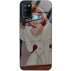 Etui Glass DO REALME C17 Hard Księżniczki Wzory