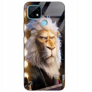 ETUI GLASS DO REALME C21 Kids Bajkowe SING Wzory