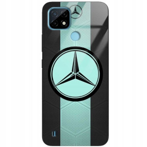 Etui Glass Do REALME C21 Motoryzacyjne Top Wzory