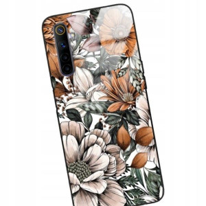 Etui GLASS do REALME 6 Obudowa Piękne Modne Wzory