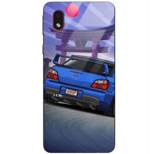 Etui Glass Do SAMSUNG A01 CORE Motoryzacyjne Wzory