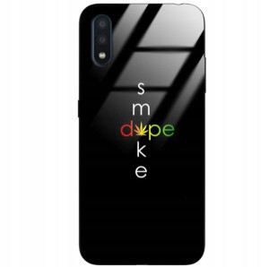Etui Glass do SAMSUNG A01 Obudowa Mocne Hard Wzory