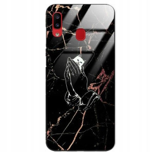 Etui glass do SAMSUNG A20 Obudowa Modne Top Wzory