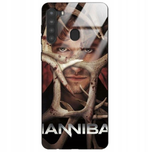 ETUI GLASS DO SAMSUNG A21 Case Filmy Seriale Wzory