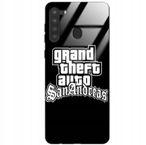Etui Glass do SAMSUNG A21 Obudowa Mocne Hard Wzory