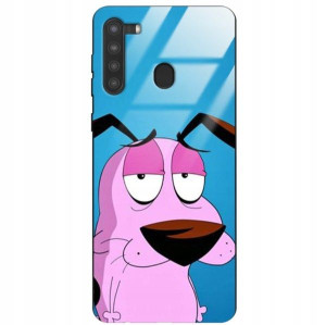 Etui Glass do SAMSUNG A21 Obudowa Słodkie Wzory
