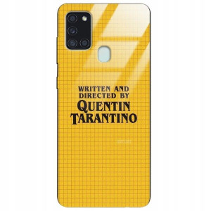 ETUI GLASS DO SAMSUNG A21S Case Filmy Top Wzory